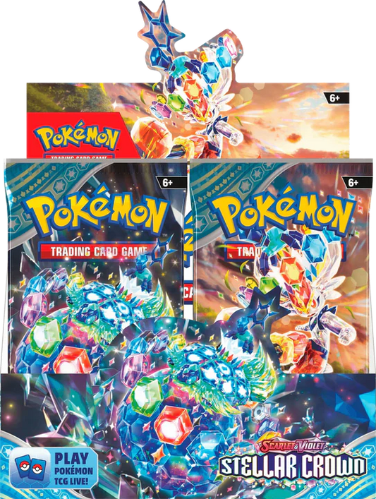 Pokemon TCG - Scarlet & Violet - Stellar Crown - Booster Box (36 Packs)
