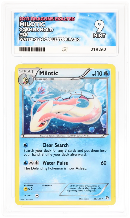 Milotic Cosmos Holo 28/124 - Ace 9 - 2012 Dragons Exalted