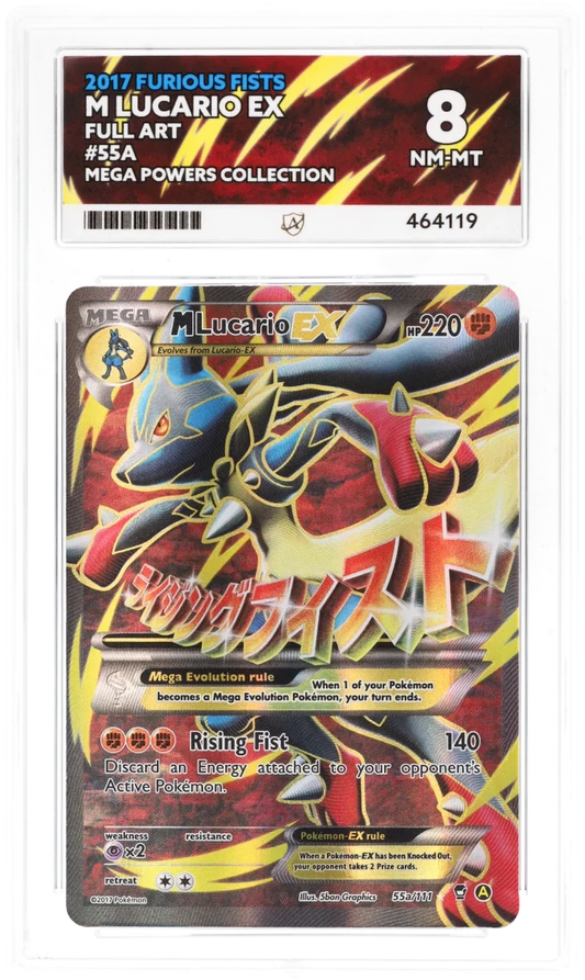 ACE 8   - M Lucario EX - 55a/111 - Pokemon
