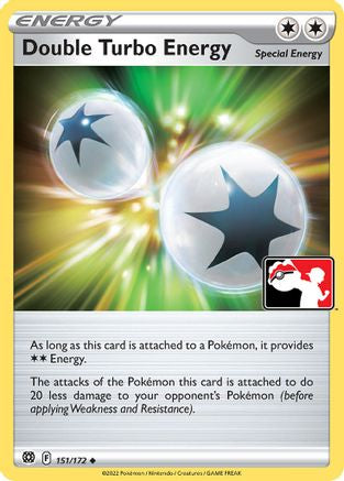 Double Turbo Energy (Cosmos Holo) 151 - Prize Pack Series Cards Holofoil