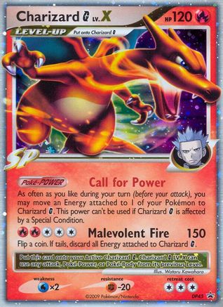 Charizard G LV.X - DP45 DP45/56 - Diamond and Pearl Promos Holofoil