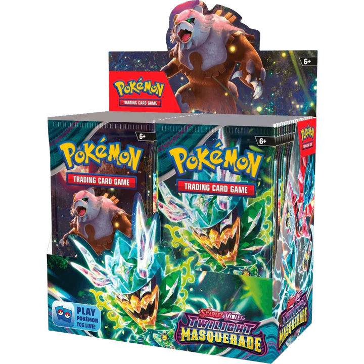 Pokemon TCG - Scarlet & Violet - Twilight Masquerade - Booster Box (36 Packs)