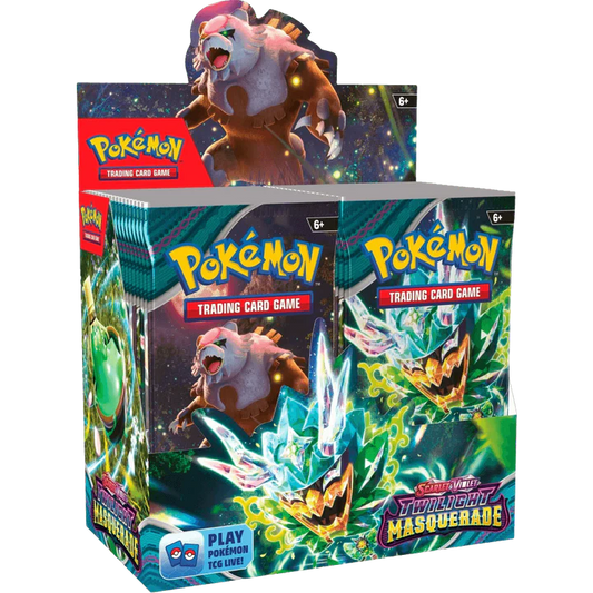Pokemon TCG - Scarlet & Violet - Twilight Masquerade - Booster Box (36 Packs)