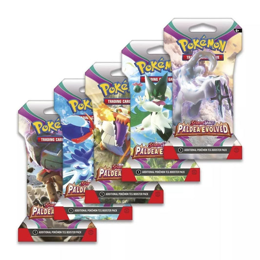 Pokemon TCG - Scarlet & Violet - Paldea Evolved - Sleeved Booster Pack